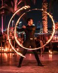 Professional fire show for special events in Miami