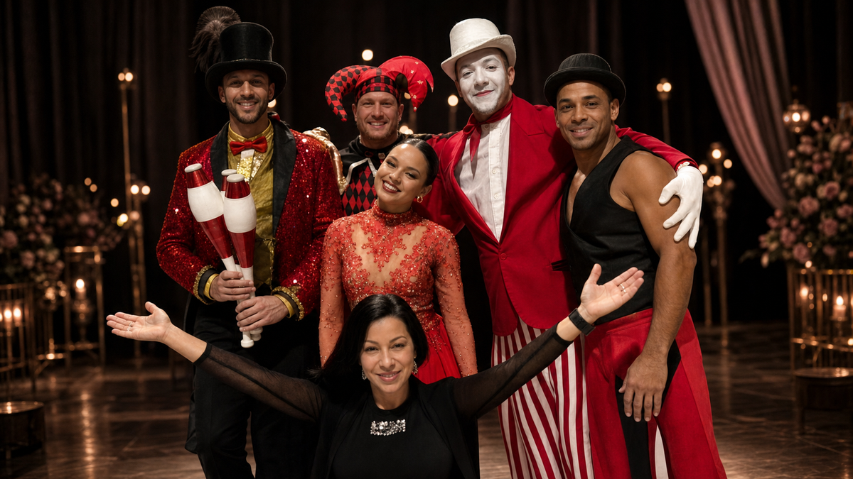 Live family entertainment by Party Miami Entertainment
