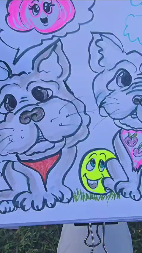 Cartoonist entertainment video preview